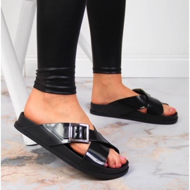 Chinelos femininos meliski preto Zaxy JJ285055 2