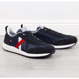 Rieker 07603-14 sapatos desportivos de homem azul marinho 1