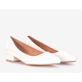 Salto alto branco Timms 1