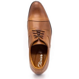 Olivier Sapatos formais masculinos P10, marrom 3