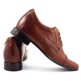 Olivier Sapatos formais masculinos P10, marrom castanho 2