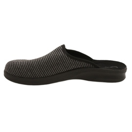 Sapatos masculinos Befado pu 548M025 preto cinza 1