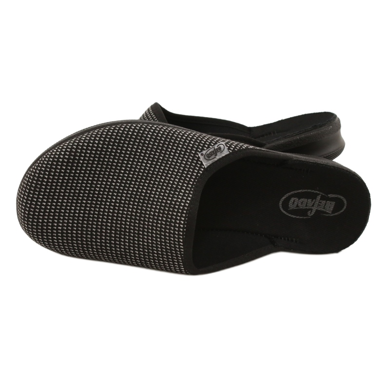 Sapatos masculinos Befado pu 548M025 preto cinza 4