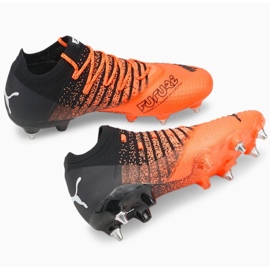 Chuteiras de futebol Puma Future Z 1.3 MxSG M 106750 01 laranja laranjas e vermelhos 2