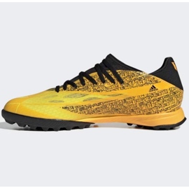 Chuteiras Adidas X Speedflow Messi.3 Tf M GW7423 amarelo amarelos 1