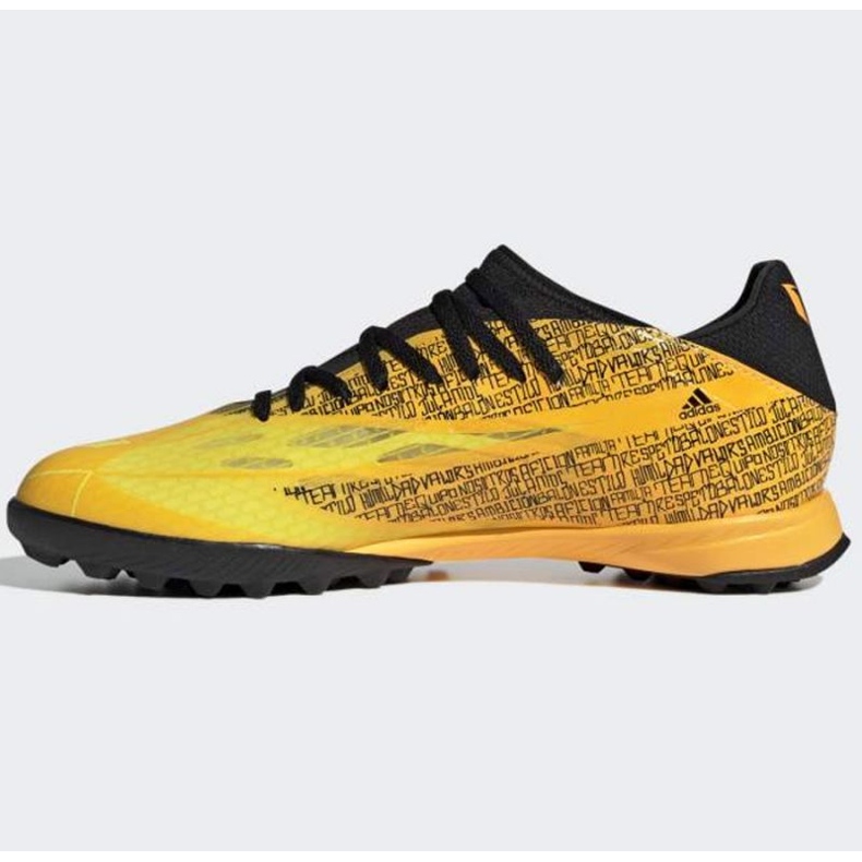 Chuteiras Adidas X Speedflow Messi.3 Tf M GW7423 amarelo amarelos 1