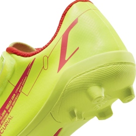 Chuteiras Nike Mercurial Vapor 14 Club Mg Jr CV0833-760 amarelos 2