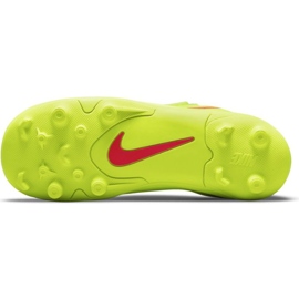 Chuteiras Nike Mercurial Vapor 14 Club Mg Jr CV0833-760 amarelos 5