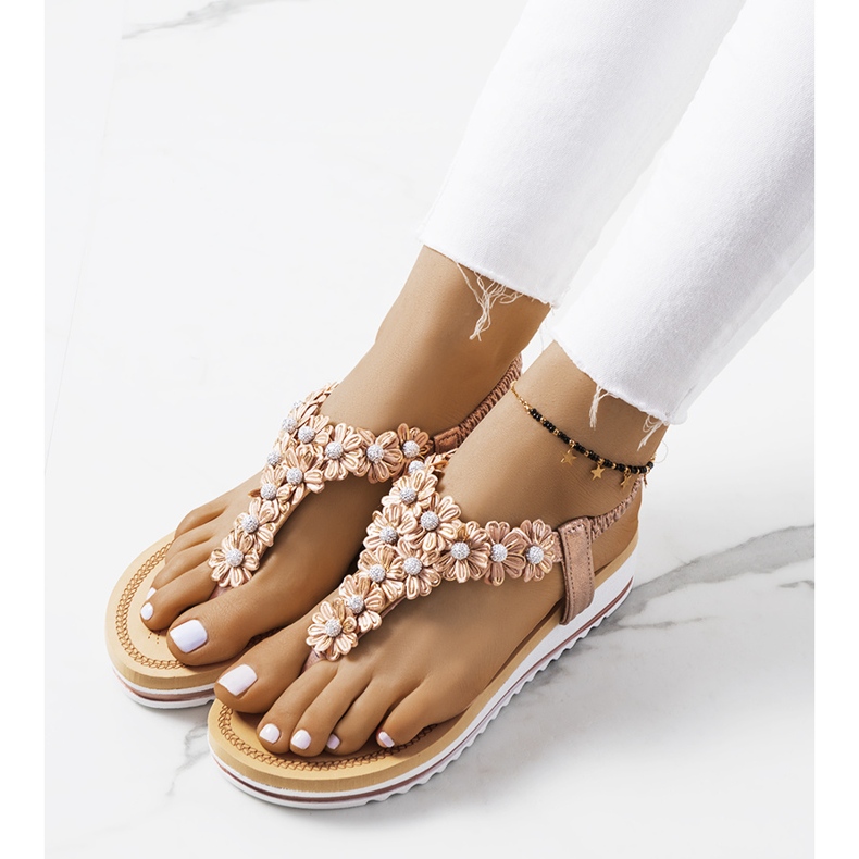 Tove sandálias rosa de mulher 1