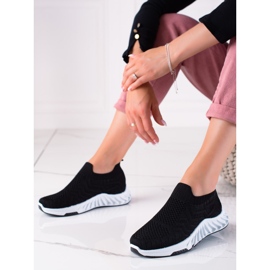 J. Star Calçados Esportivos Slip-on preto 1