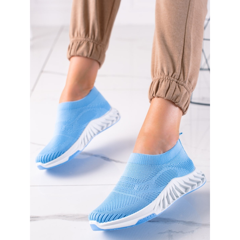 J. Star Tênis azuis da moda azul 1