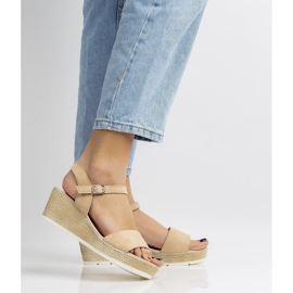 Sandálias Filippo DS1330 / 20 Bege marrom 2