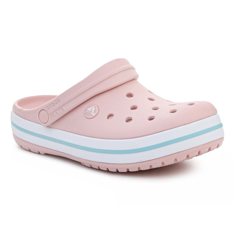 Chinelos Crocs Crocband 11016-6SR rosa 1