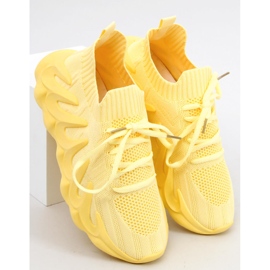 Ineng sapatos esportivos meia amarela amarelo 1