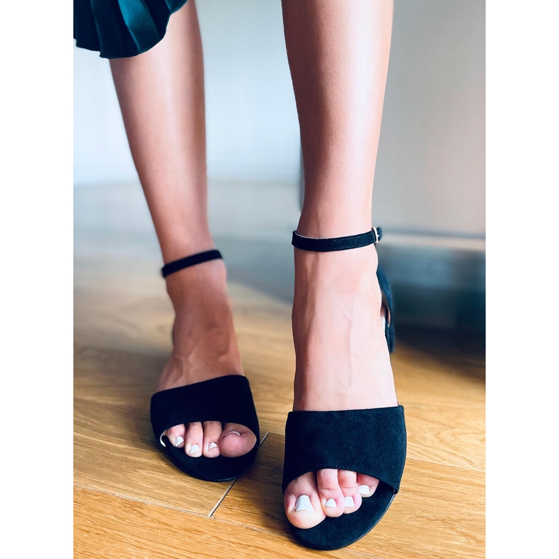 Ursula Sandália de salto alto preta preto 1