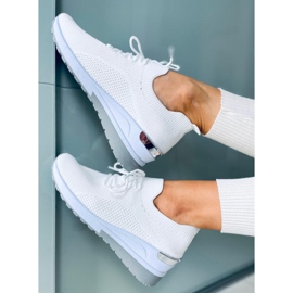 Faggio meias brancas meias branco 2