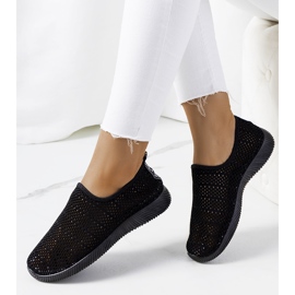 Tênis Ritva de mulher negra preto 1