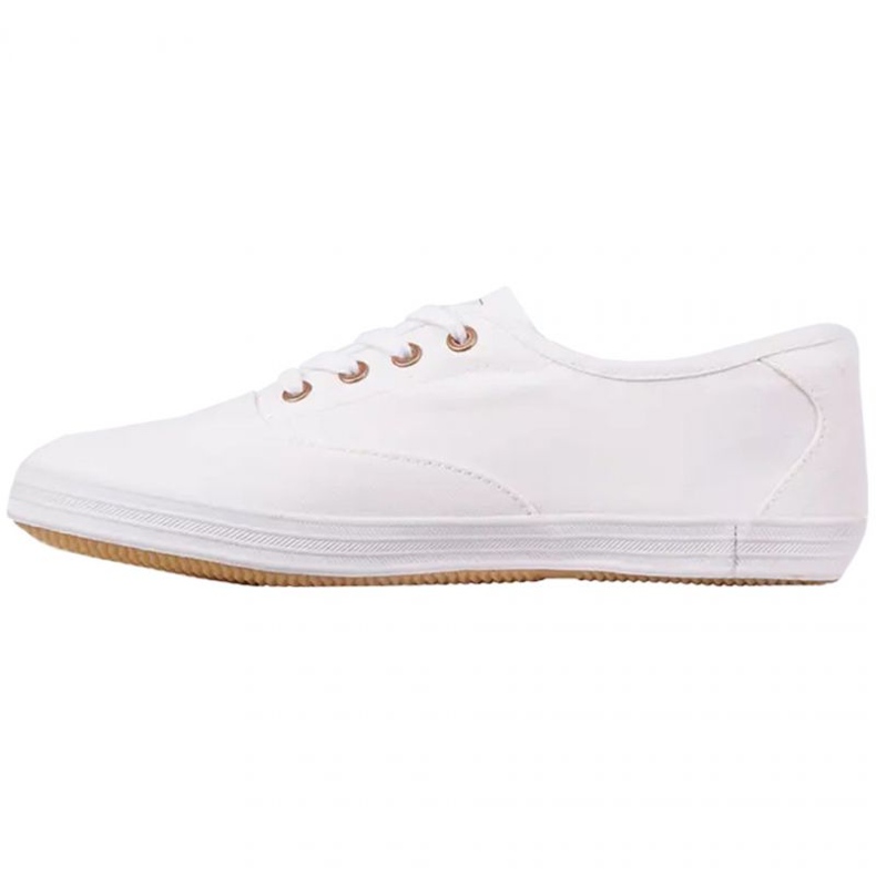 Sapatos Kappa Zony W 243163 1056 branco dourado 1