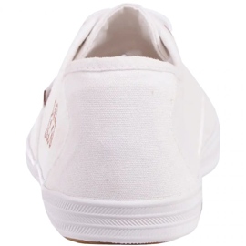 Sapatos Kappa Zony W 243163 1056 branco dourado 3