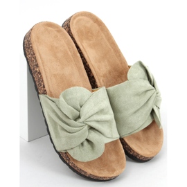 Slides de cortiça Dakota Green verde 2