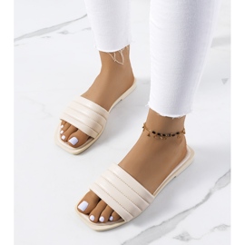 Chinelos de mulher Keulen bege 1