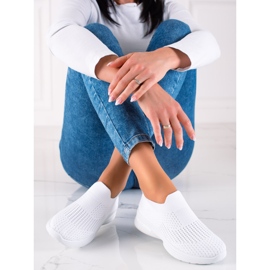 Calçados Esportivos Slip-on branco 2