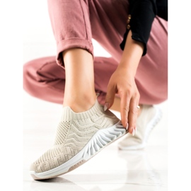 DK Calçados Esportivos Slip-on bege 1 DK Calçados Esportivos Slip-on bege 1