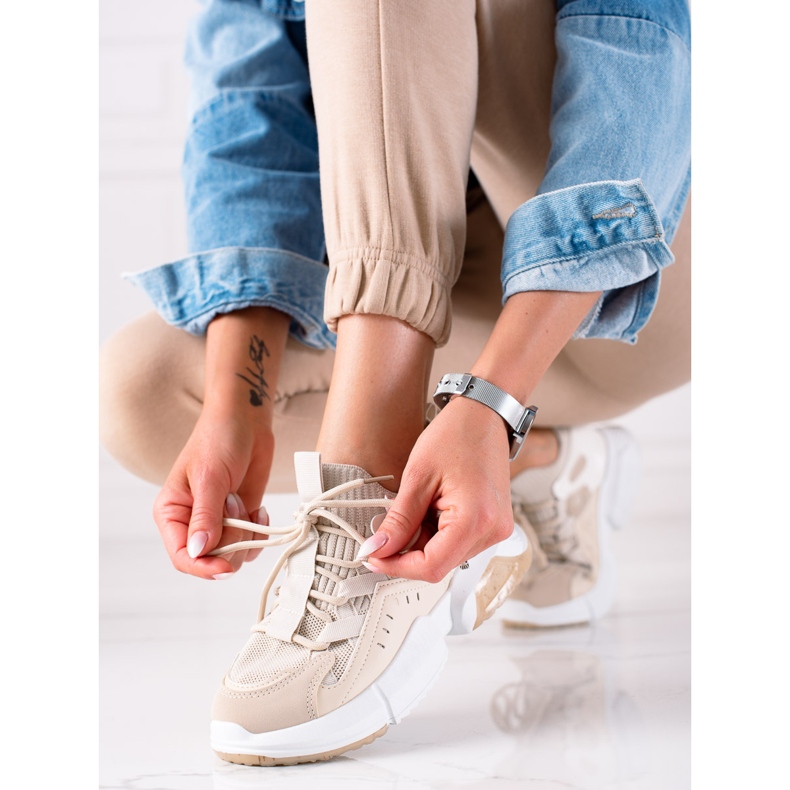 Seastar Tênis Bege Moda 2