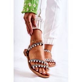 PS1 Sandálias femininas confortáveis com ornamentos Nell preto 1 PS1 Sandálias femininas confortáveis com ornamentos Nell preto 1