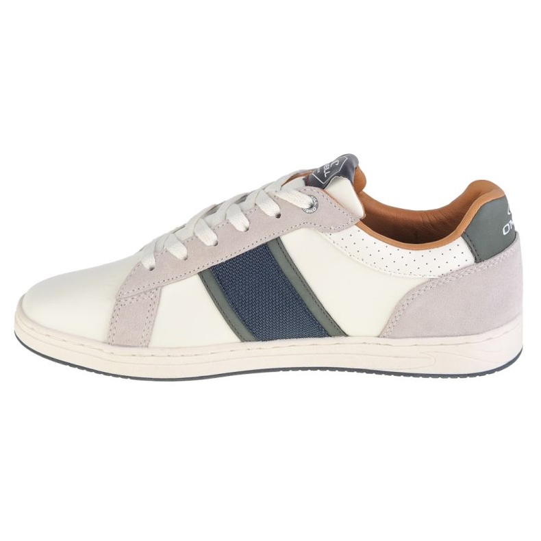 Sapatos baixos masculinos O'Neill Oxnard 90221027-1FG branco 1