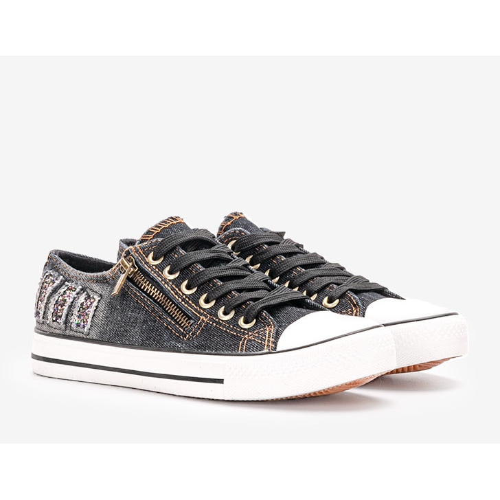 Tênis jeans preto Nikula 1