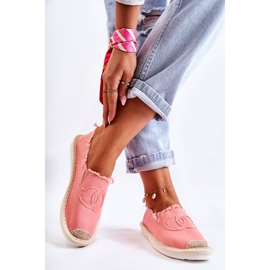 PS1 Alpargatas femininas clássicas Coral Flaure rosa 2