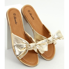 Chinelos femininos Lirio Gold dourado 1