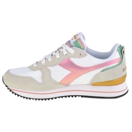 Sapatos Diadora Olympia Plataforma Wn W 101-178330-01-C3113 branco cinza multicolorido 1