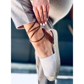 Alpercatas de mulher Andrina Pink bege multicolorido rosa 1