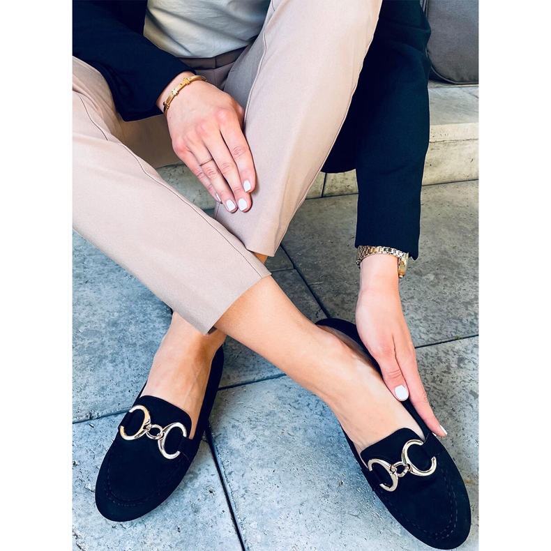 Mocassins femininos Porter Black preto 1