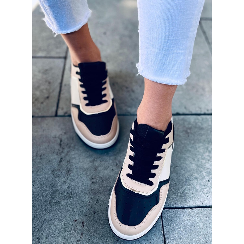 Tênis feminino Izzie KHAKI / PRETO cáqui multicolorido 1