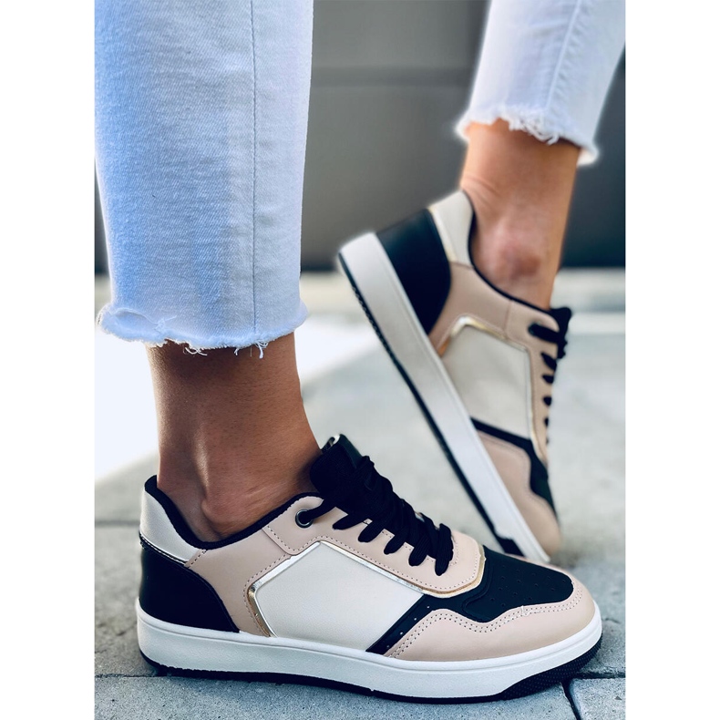 Tênis feminino Izzie KHAKI / PRETO cáqui multicolorido 2