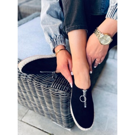 Alpargatas femininas Flynn Black preto 1