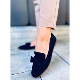 Rarity mocassins de mulher negra preto 1