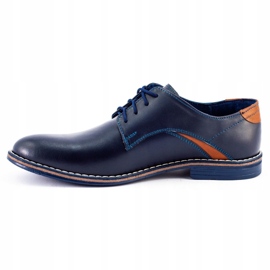 Lukas Sapatos masculinos elegantes 253LU azul marinho azul-marinho 3