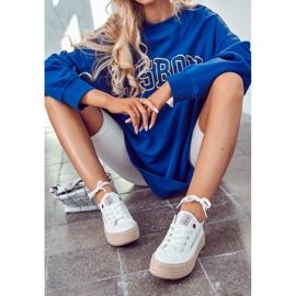 Big Star Sapatos Esportivos Alpargatas Cross Jeans JJ2R4005C Branco 1