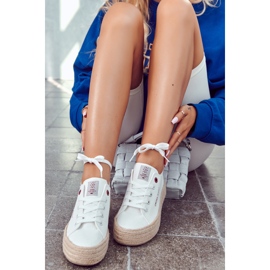 Big Star Sapatos Esportivos Alpargatas Cross Jeans JJ2R4005C Branco 2