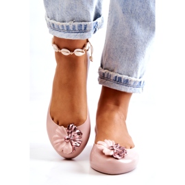 Bailarinas femininas de borracha perfumadas ZAXY JJ285051 nude bege 4