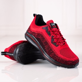 DK calçados esportivos masculinos vermelho 1