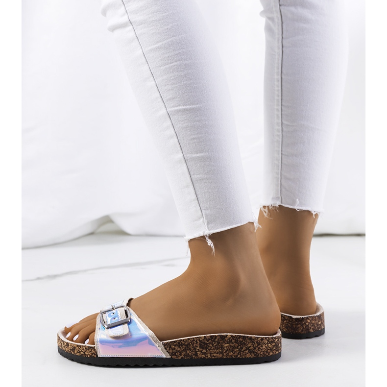 Chinelos Nootka de mulher bege 1