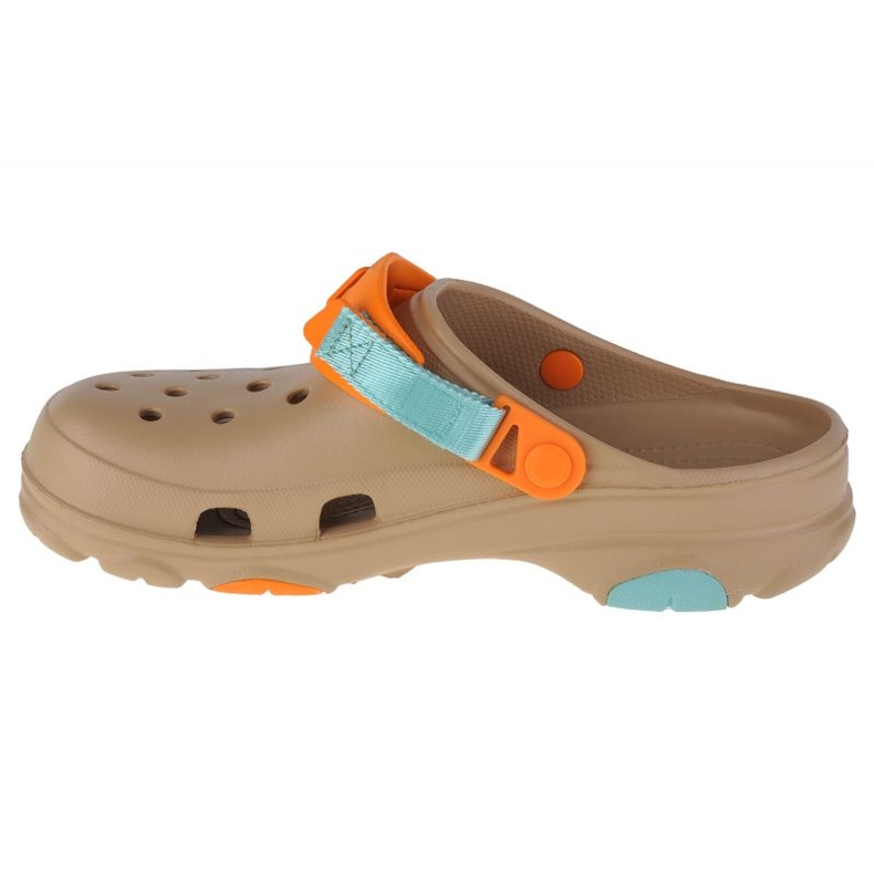 Crocs Classic All Terrain Clog M 206340-2ZM bege azul laranja 1 Crocs Classic All Terrain Clog M 206340-2ZM bege azul laranja 1