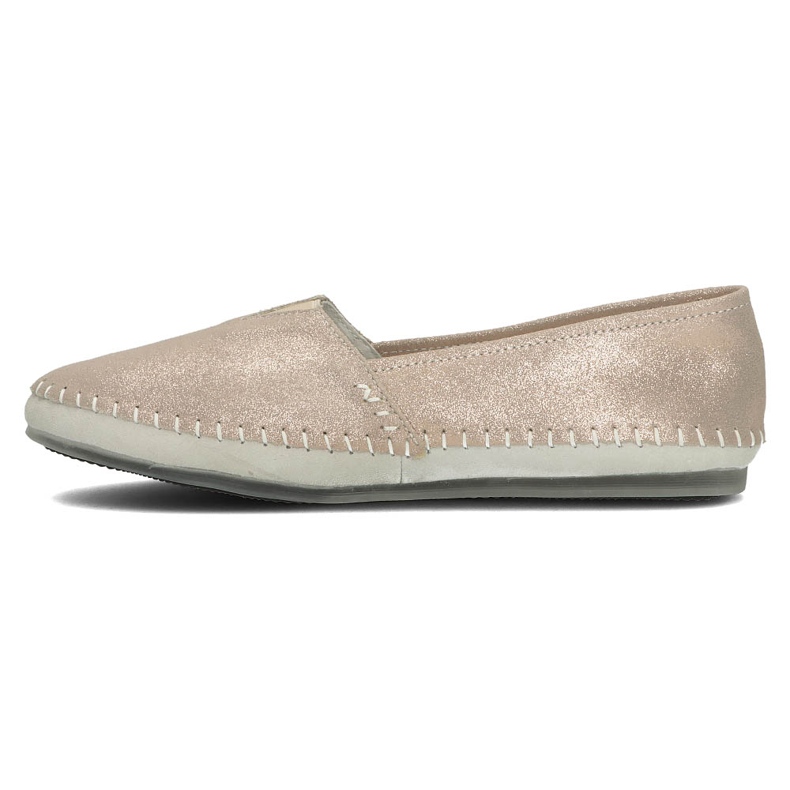 Sapatos de couro Filippo DP031 / 22 Go golden cinza dourado 2