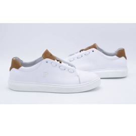 Polbut Calçado desportivo masculino de couro 2109 branco 4