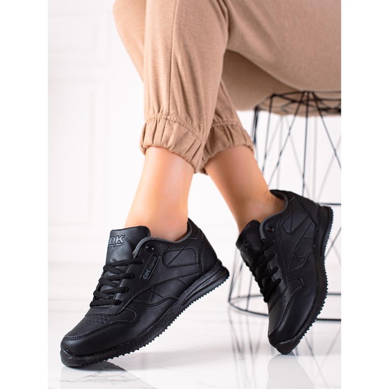 DK sapatos esportivos clássicos preto 1